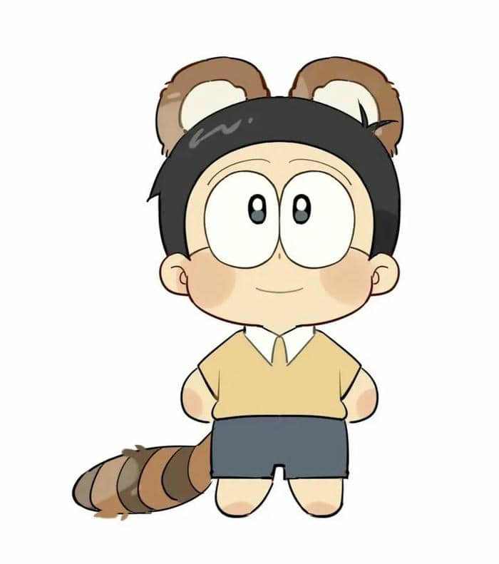 avatar nobita con chồn