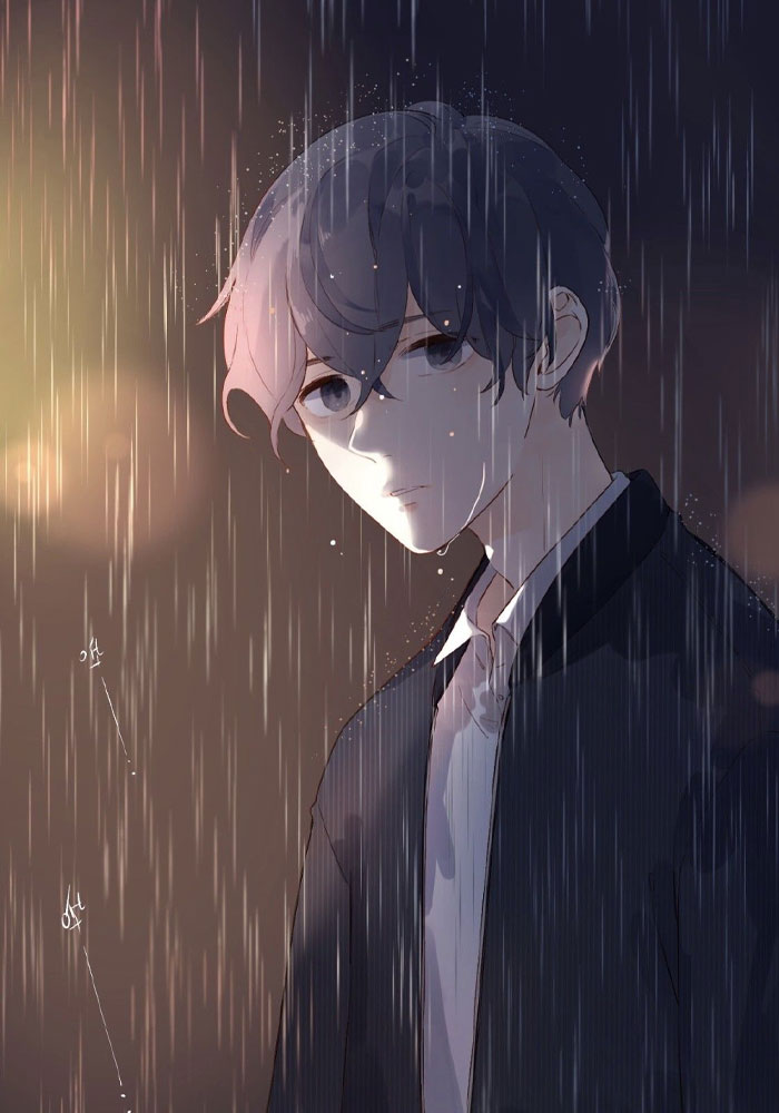 tải avatar anime nam buồn