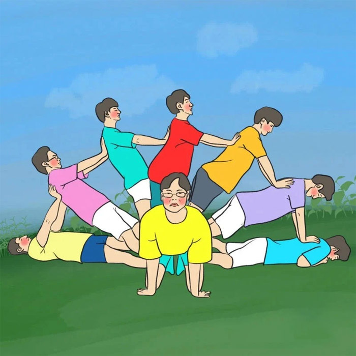 Tải avatar nhóm lớp hài
