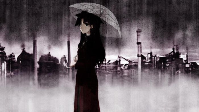 ảnh cô đơn anime nữ