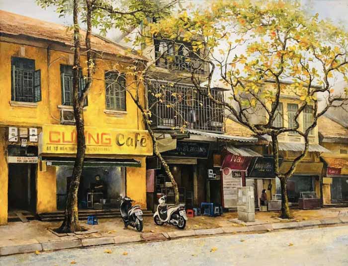 Ảnh Hà Nội cà phê