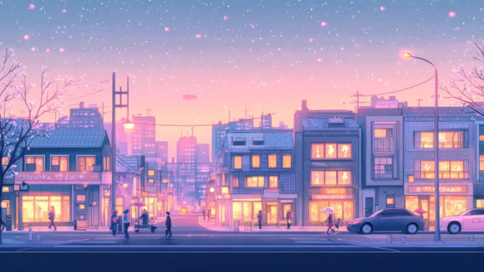 Ảnh tím cute