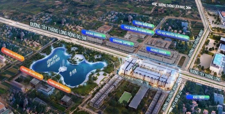 Phân khu D04 nằm cạnh nhiều tiện ích chợ, siêu thị, bệnh viện