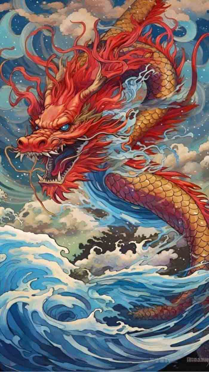 Ảnh con rồng vàng