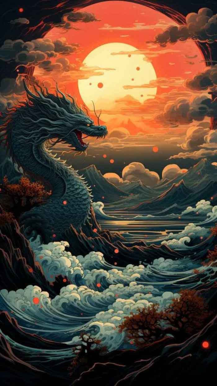Ảnh con rồng lửa