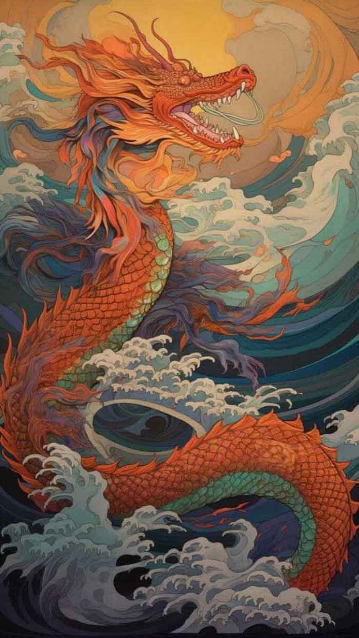 Ảnh con rồng phương Đông