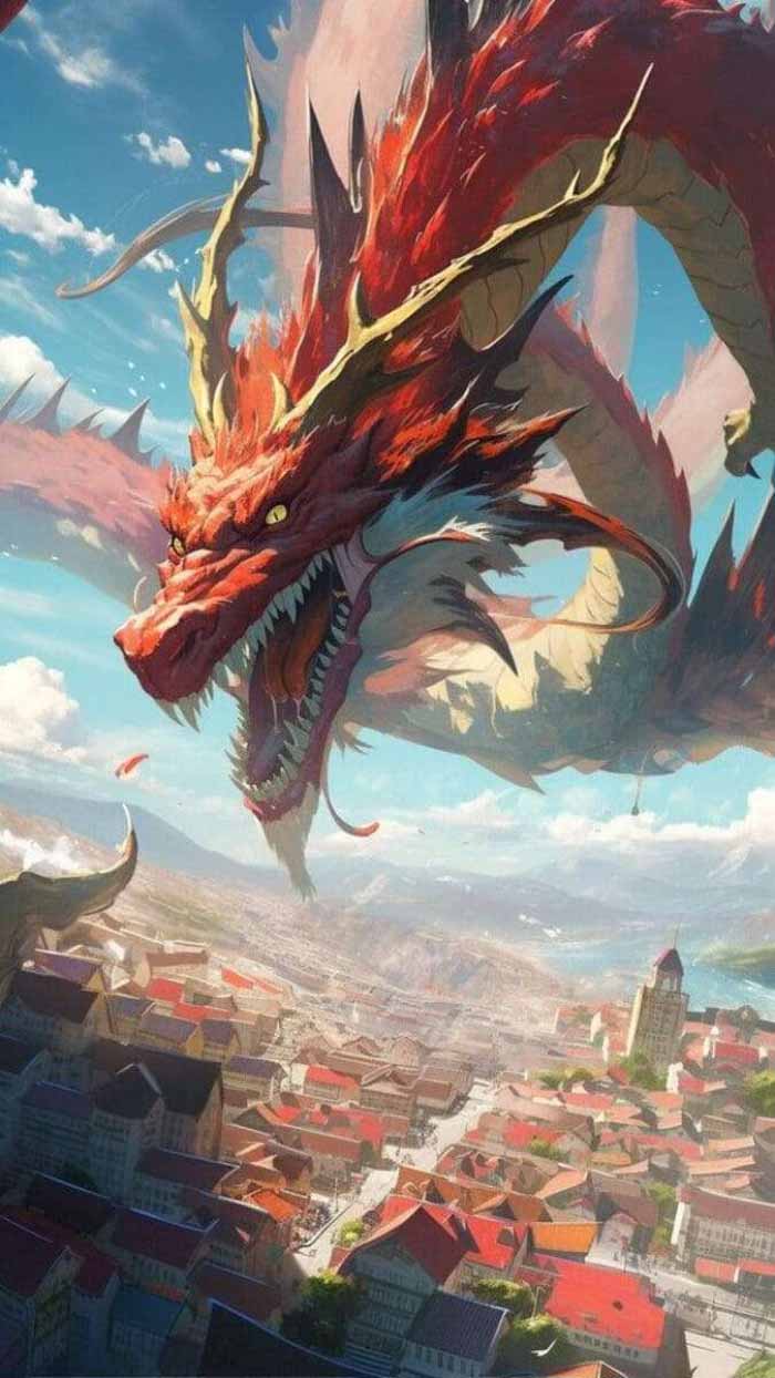 Ảnh con rồng huyền thoại