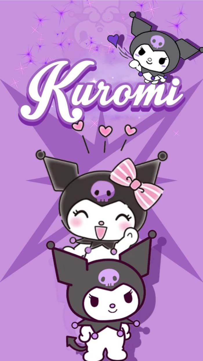 Ảnh kuromi biểu cảm hài hước