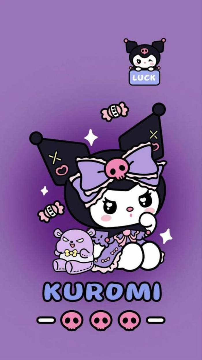 Ảnh kuromi neon
