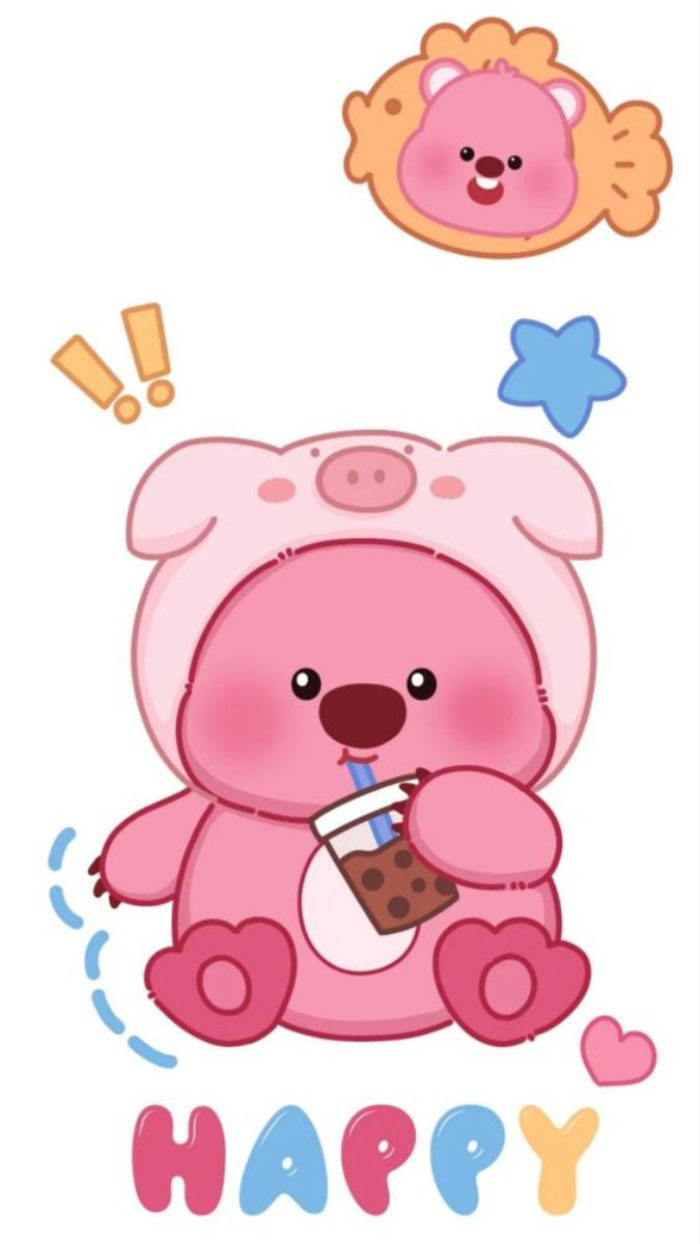 Avatar loopy màu sắc tươi sáng