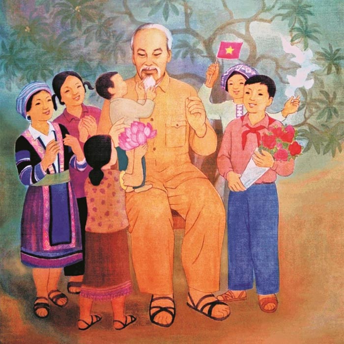 Bác Hồ và thiếu nhi miền Bắc