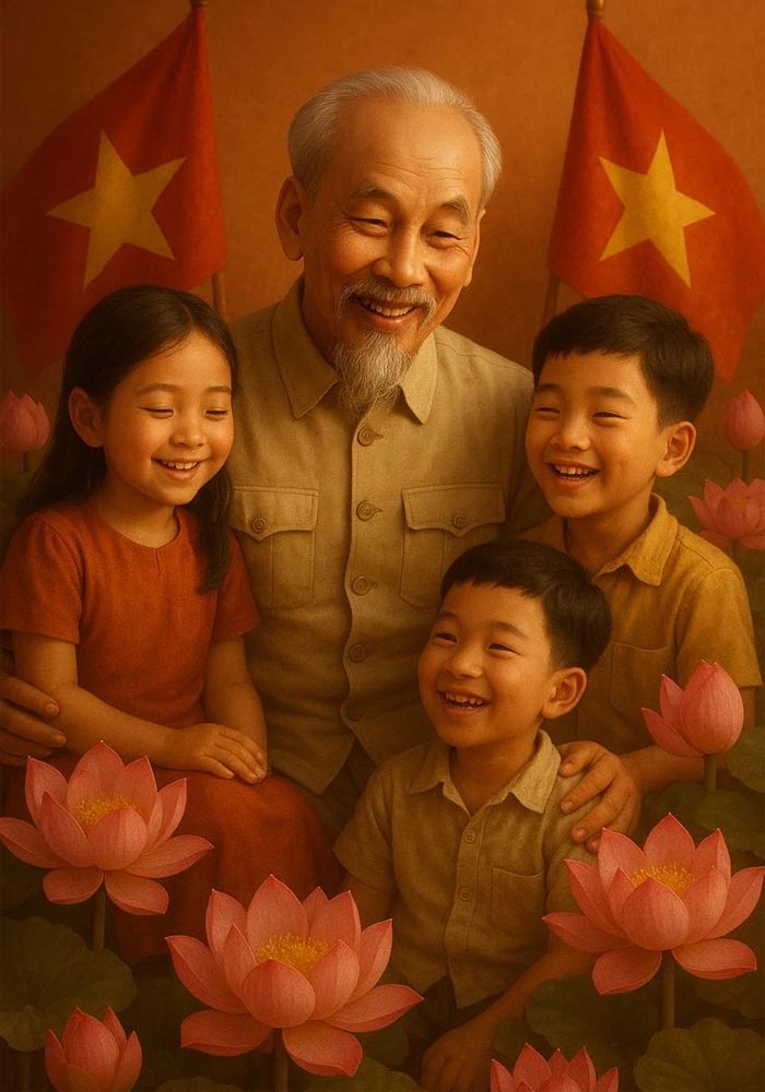 Bác Hồ và thiếu nhi vùng cao