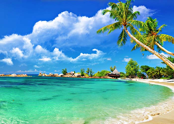 Hình ảnh bãi biển đẹp tại Nha Trang