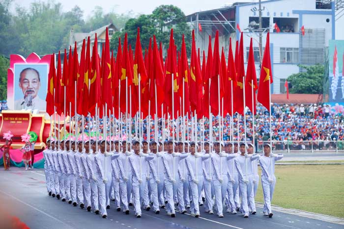 Hình ảnh diễu binh đẹp nhất