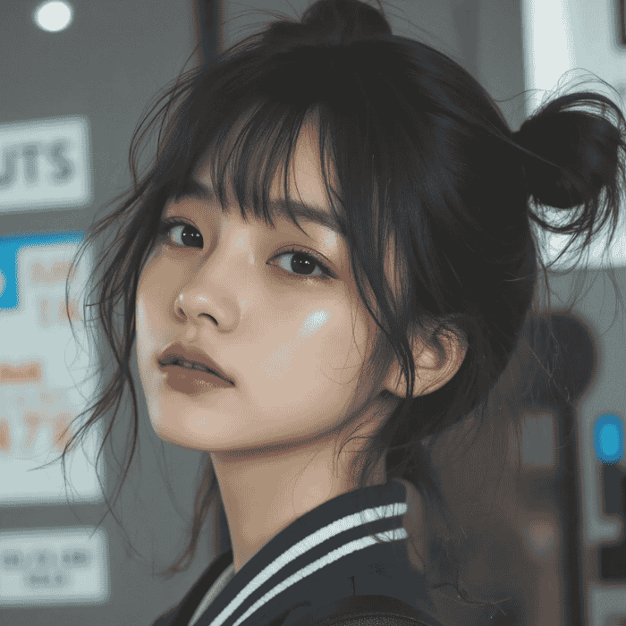 hinh anh gai cute cho avatar