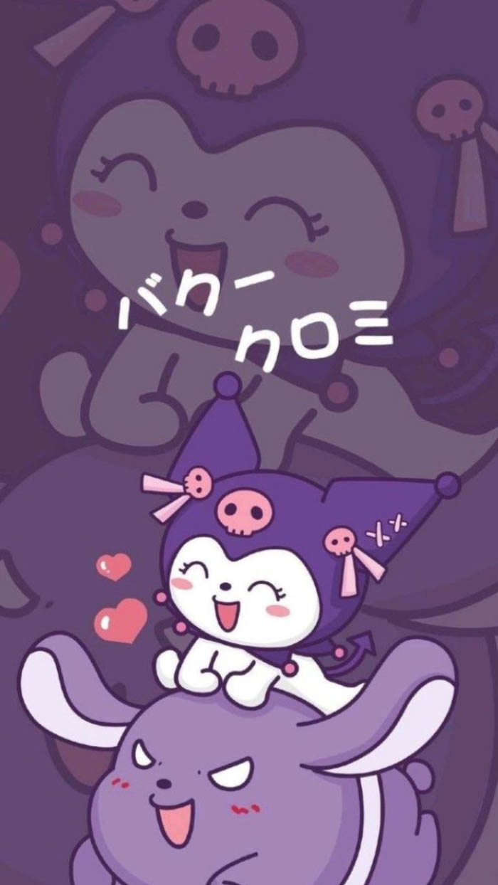 Ảnh kuromi vui vẻ