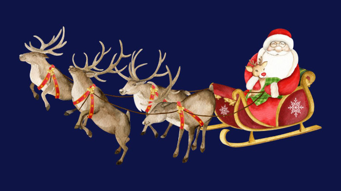 hình ông già noel hoạt hình