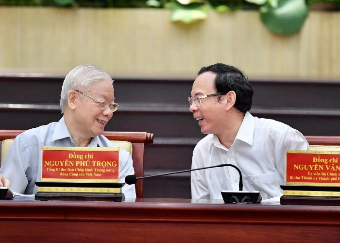 Hình ảnh bác Trọng giản dị và điềm đạm