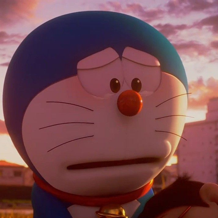 Ảnh Doraemon cute khóc