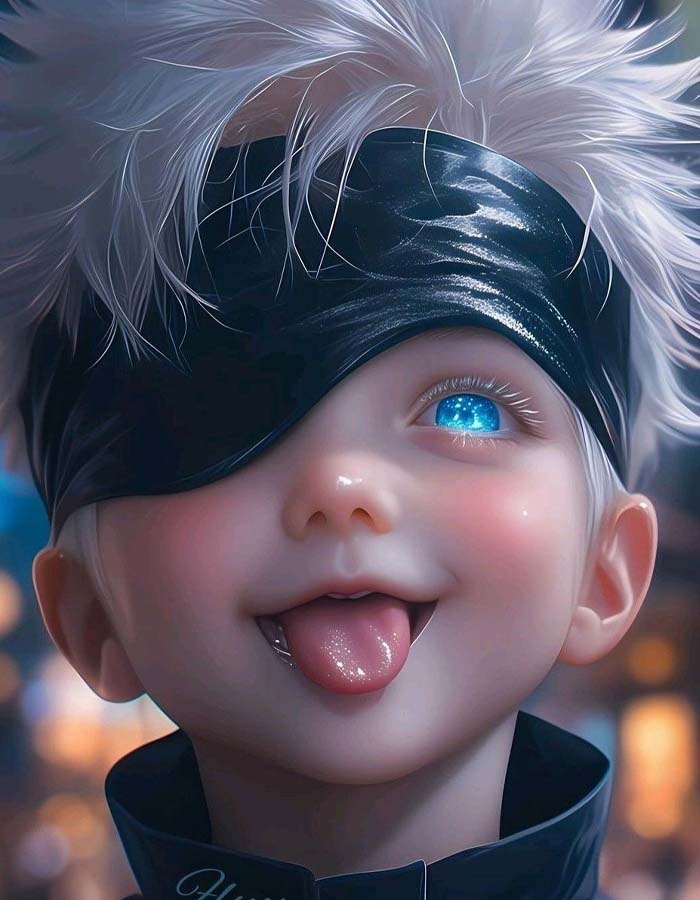 Ảnh Gojo cute, dễ thương