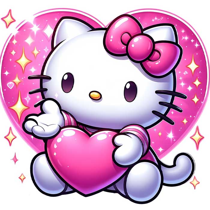 Ảnh Hello Kitty dễ thương
