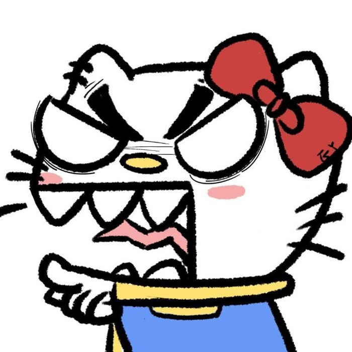 Ảnh Hello Kitty hài