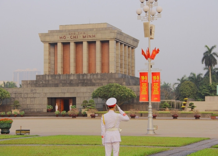 Ảnh lăng Bác Hồ toàn cảnh