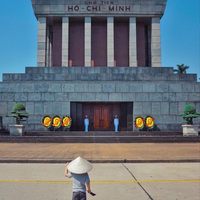 Ảnh lăng Bác Hồ toàn cảnh