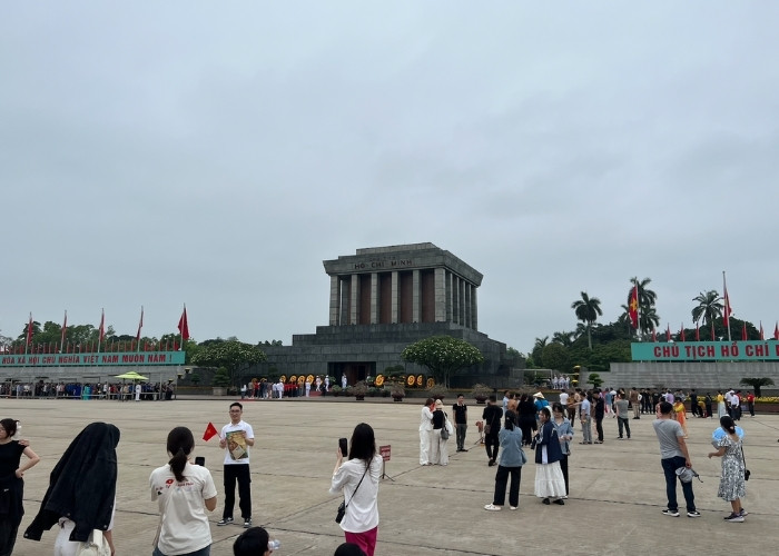 Ảnh lăng Bác Hồ toàn cảnh
