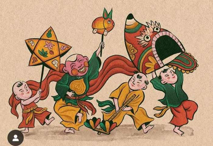 Ảnh Trung thu rước đèn