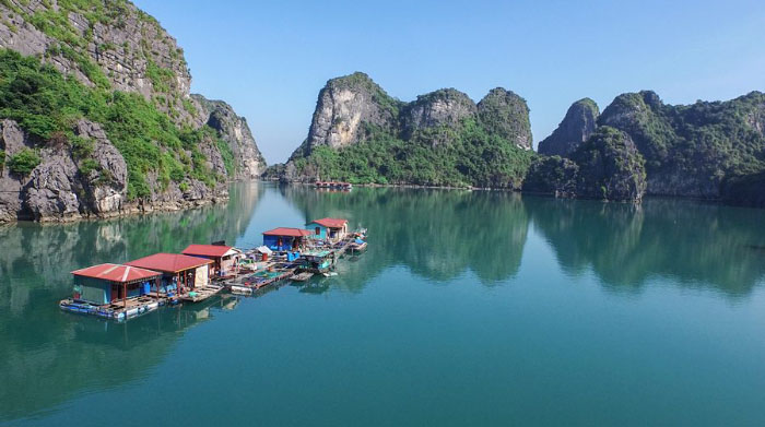 Ảnh vịnh hạ long từ trên cao
