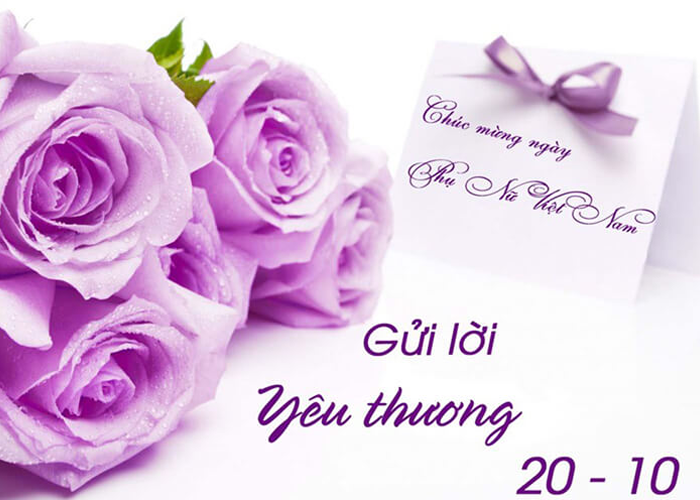 Hình ảnh 20-10 đẹp cho mẹ, vợ, bạn bè