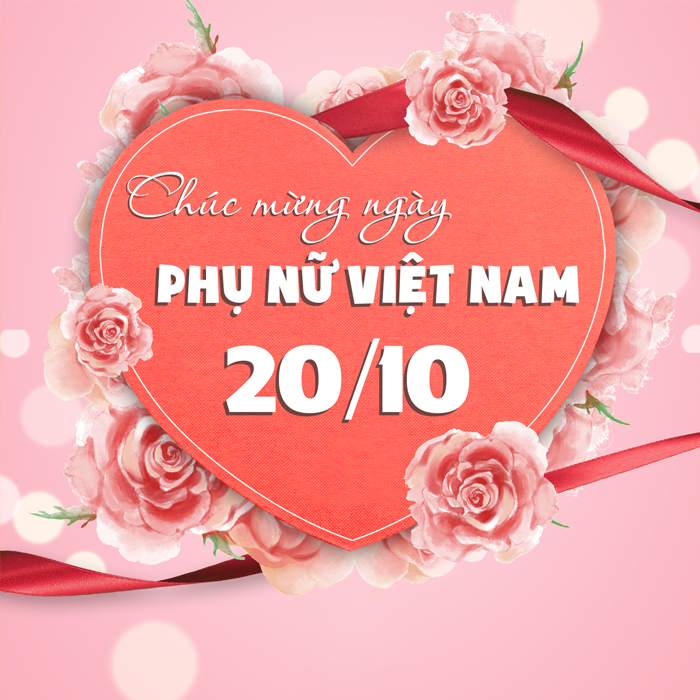 Hình ảnh 20-10 đẹp cho mẹ, vợ, bạn bè