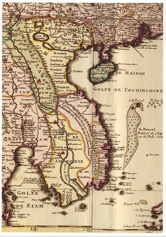 Bản đồ Việt Nam ngày xưa
