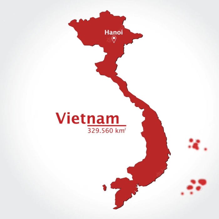 Hình ảnh bản đồ Việt Nam 