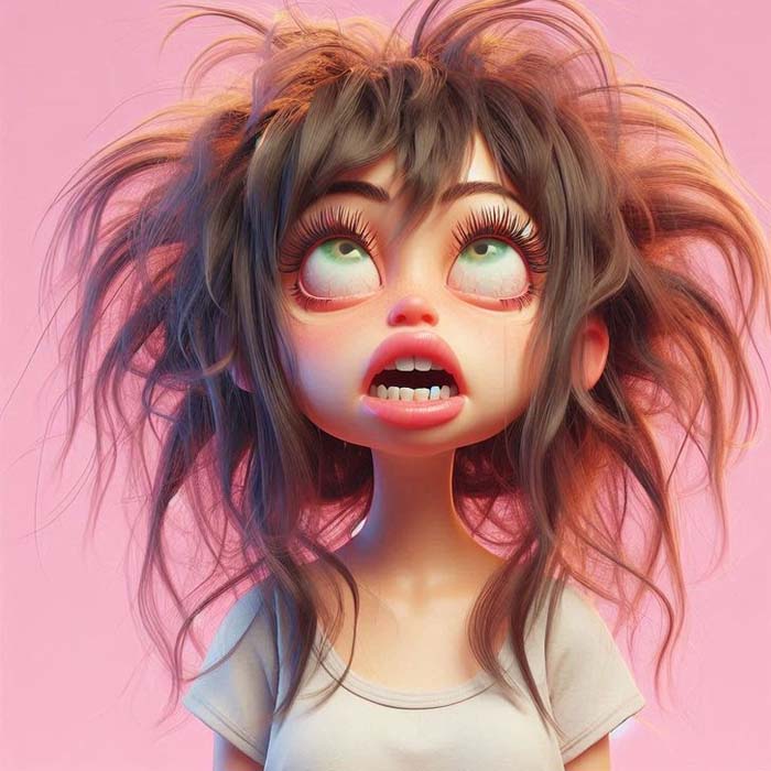 Hình ảnh cô gái xấu xí