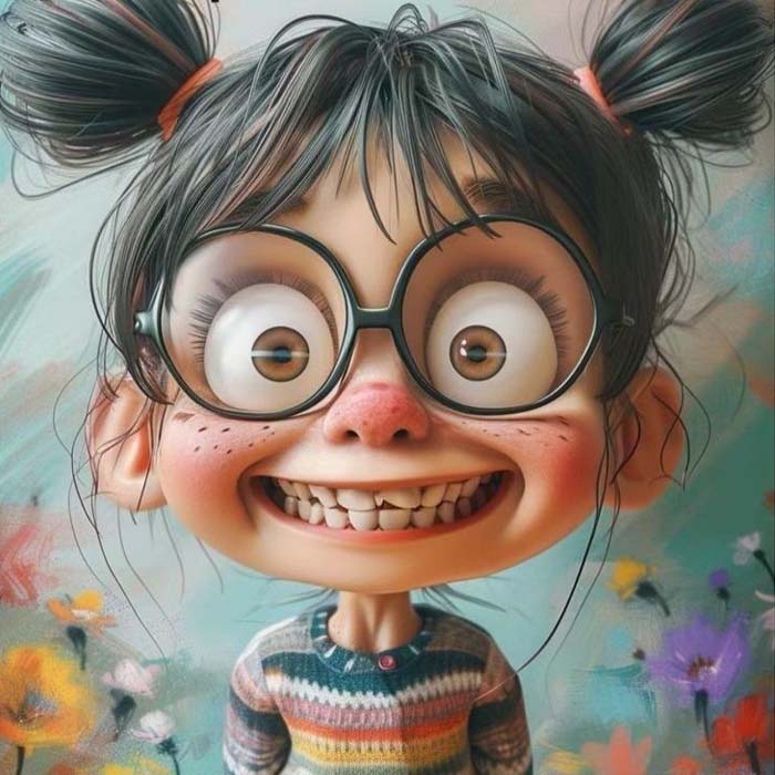 Hình ảnh cô gái xấu xí