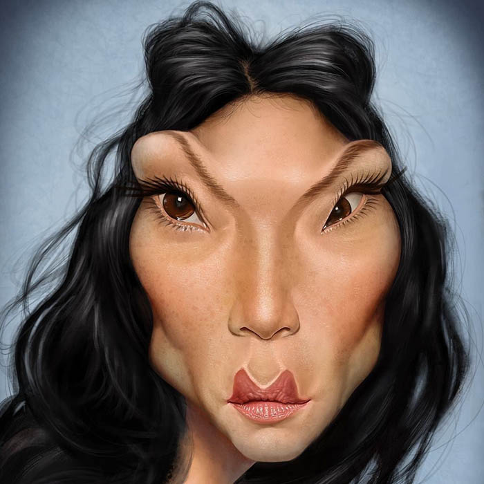 Hình ảnh cô gái xấu xí
