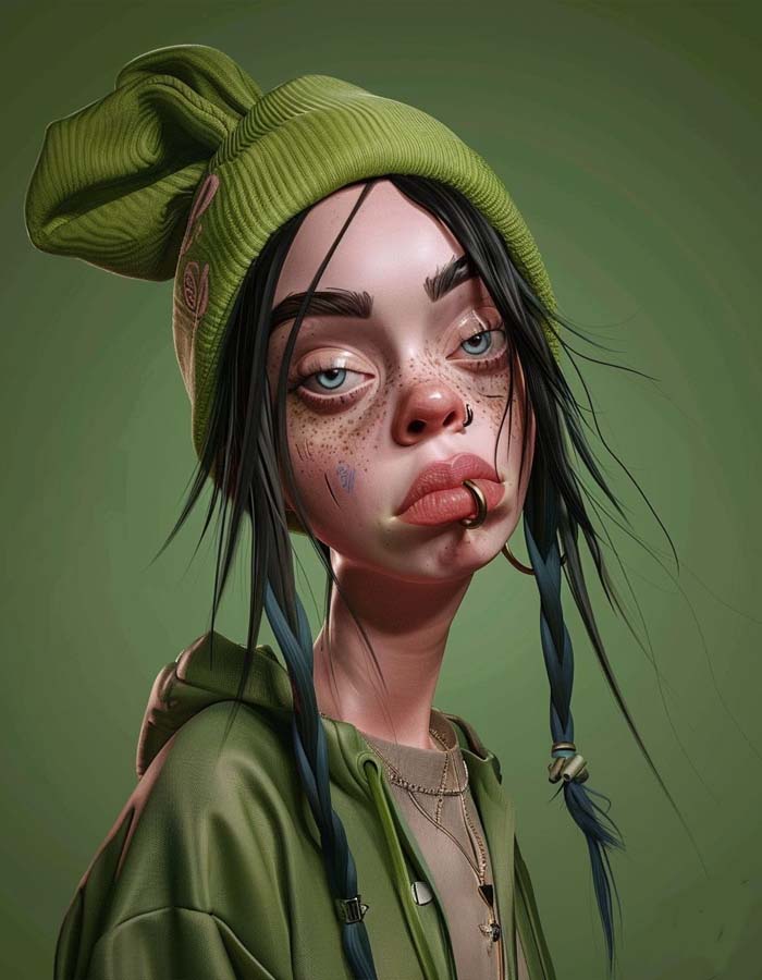 Hình ảnh cô gái xấu xí