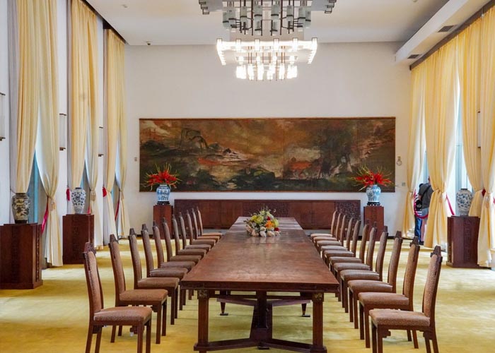 Hình ảnh của Dinh Độc Lập bên trong