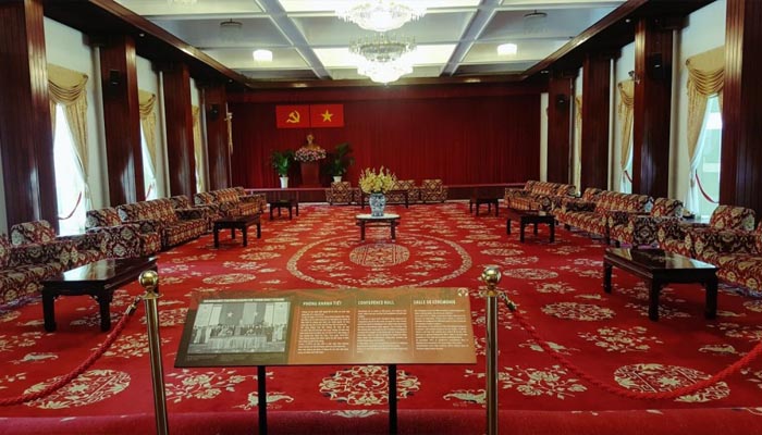 Hình ảnh của Dinh Độc Lập bên trong