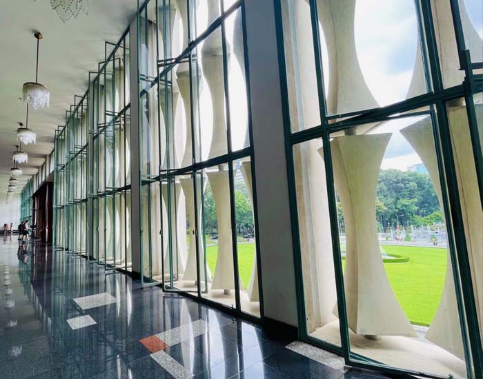Hình ảnh của Dinh Độc Lập bên trong