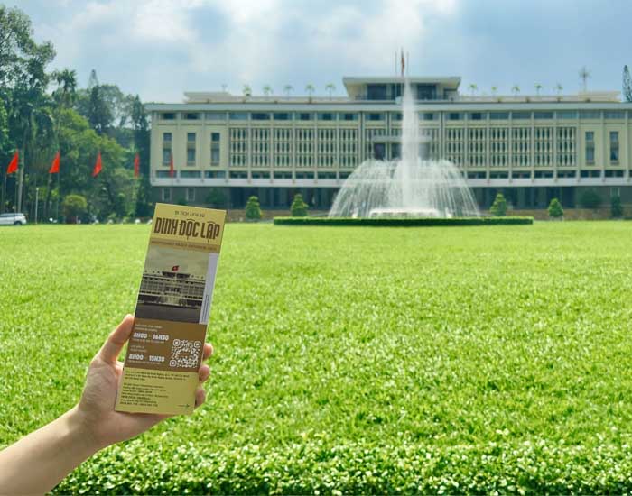 Hình ảnh của Dinh Độc Lập tham quan