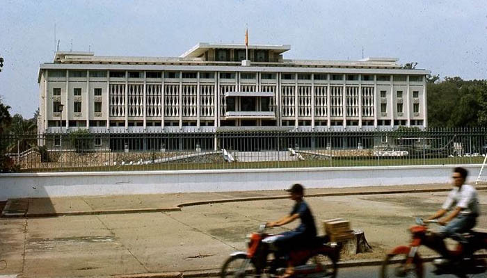 Hình ảnh của Dinh Độc Lập trong lịch sử