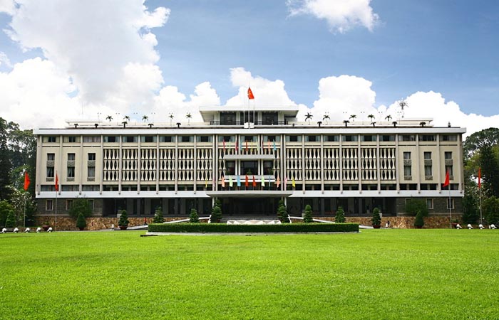 Hình ảnh của Dinh Độc Lập bên trong