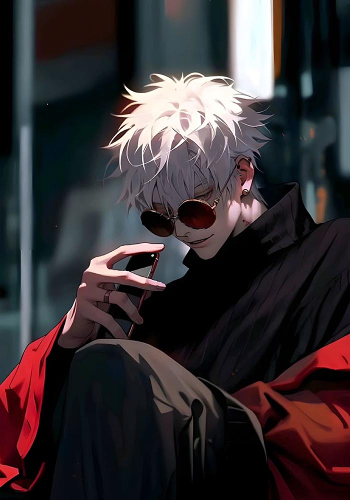 Hình ảnh Gojo trong anime Jujutsu Kaisen