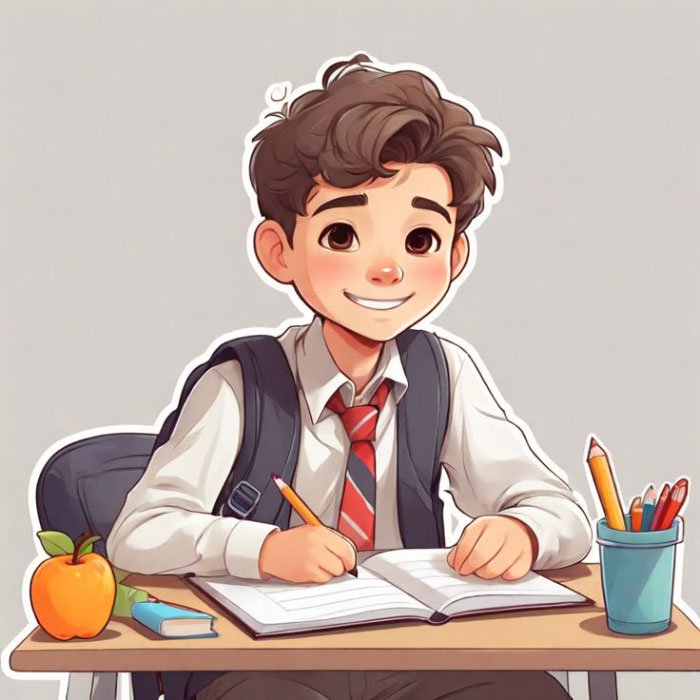 Hình ảnh học sinh thi cử
