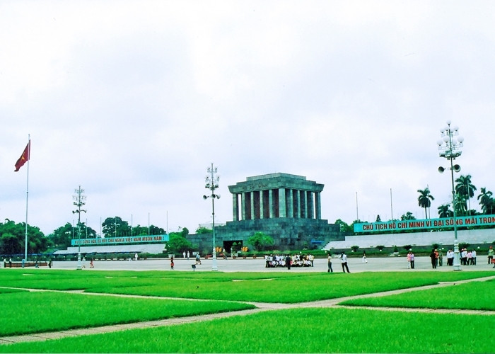 Ảnh lăng Bác Hồ toàn cảnh