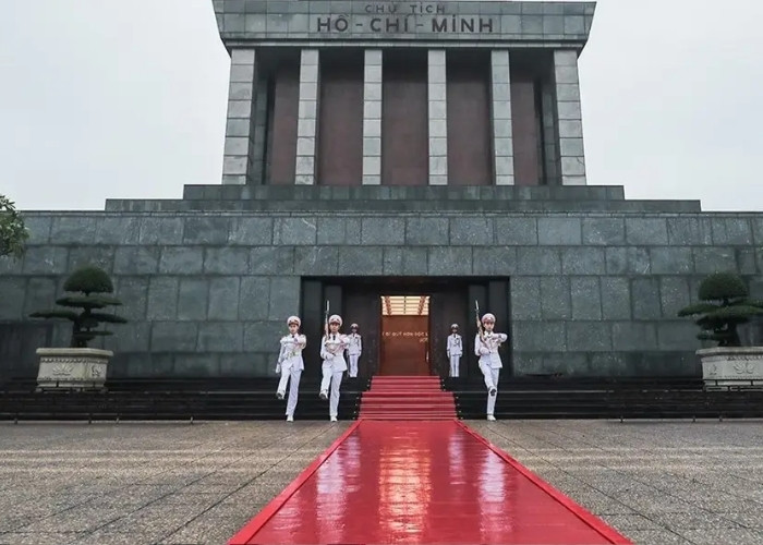 Ảnh lăng Bác Hồ toàn cảnh