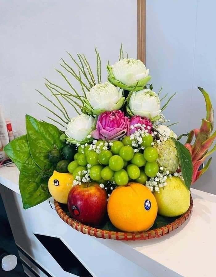 Hình ảnh mâm ngũ quả đẹp nhất ấn tượng